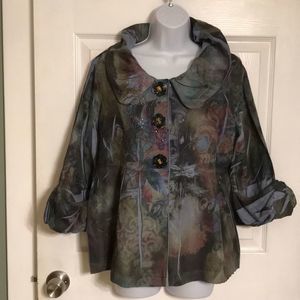𝅺b L U E petite Women’s jacket